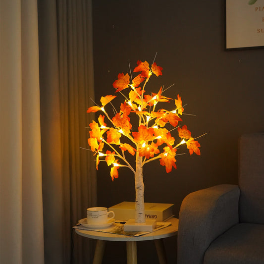 Fleur d'Érable - Lampe Arbre d'Automne