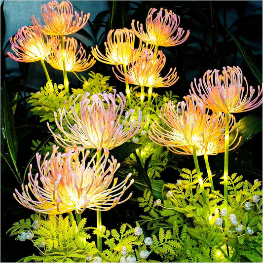 Lumière Évasion Lumineuse - Fleur Luminaire Extérieur