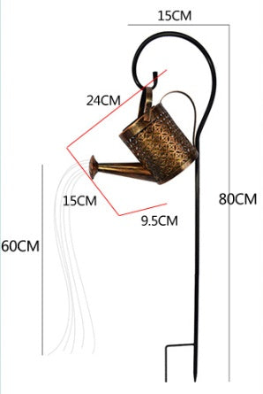 Arrosoir Enchanté Lumineuse - Ornement Décoratifs luminaire Extérieur